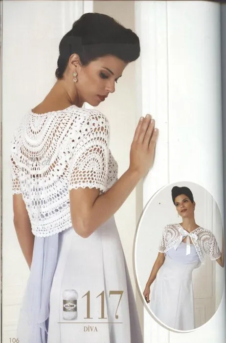 CARAMELO DE CROCHET: bolero de arcos