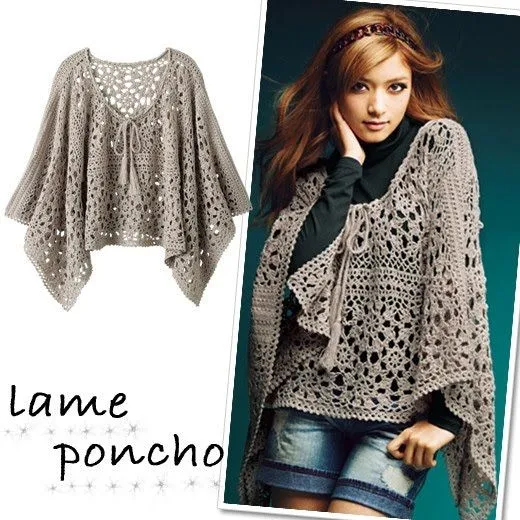 CARAMELO DE CROCHET: PONCHO