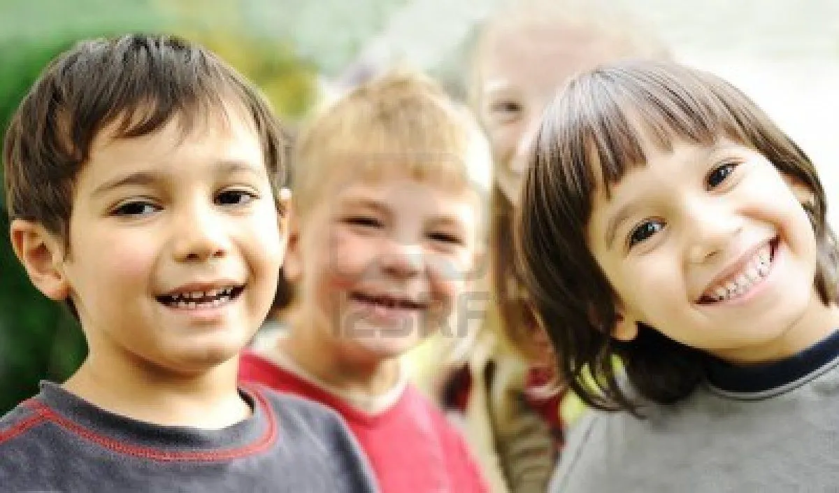 Caras alegres de niños - Imagui