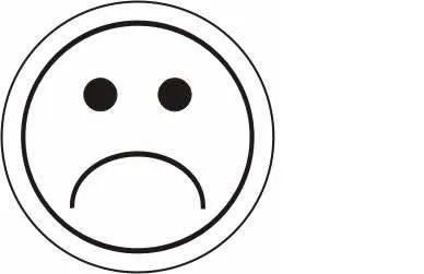 Imagenes para colorear de caritas tristes - Imagui