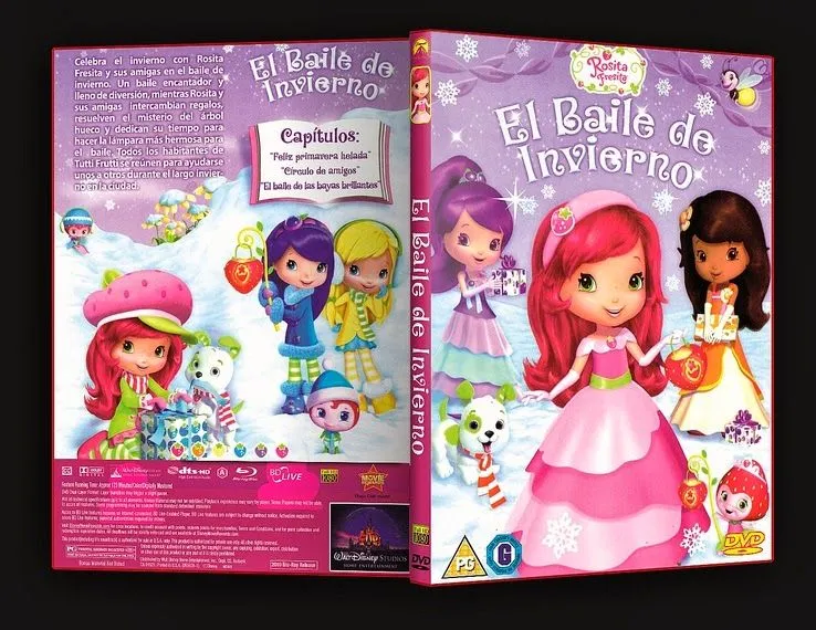 CARATULA COVER DVD PROFESIONAL: Rosita Fresita El Baile De Invierno