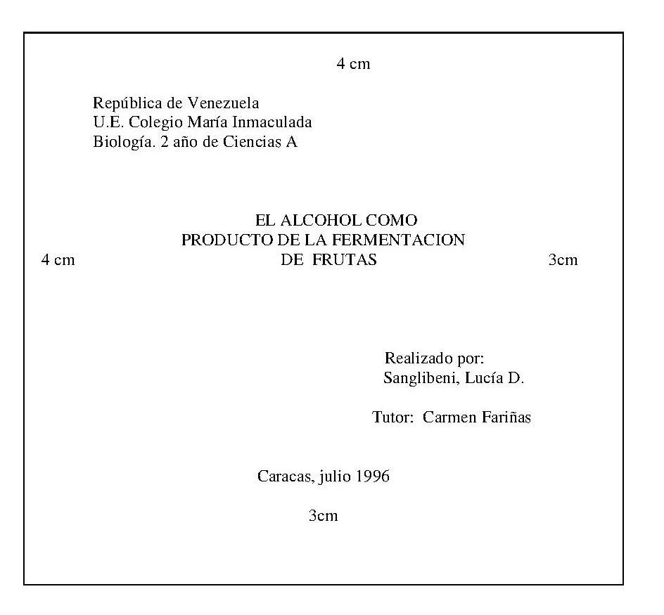 Como hacer una caratula para un trabajo de investigacion - Imagui