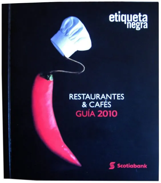 Caratula - Guía Gastronómica 2010 | Fabiola de la Cotera