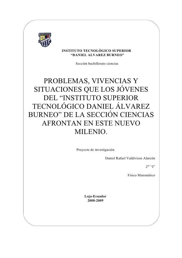 Caratula de investigación