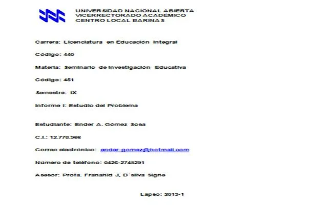 Caratula para un trabajo de investigacion - Imagui