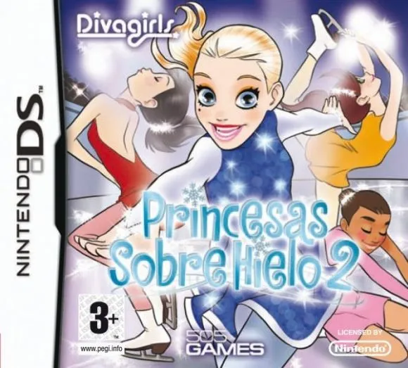 Carátula oficial de Diva Girls: Princesas sobre Hielo 2 - DS ...