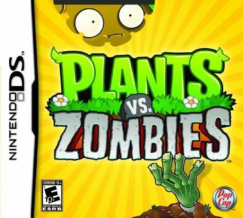 Carátula oficial de Plants vs. Zombies - DS