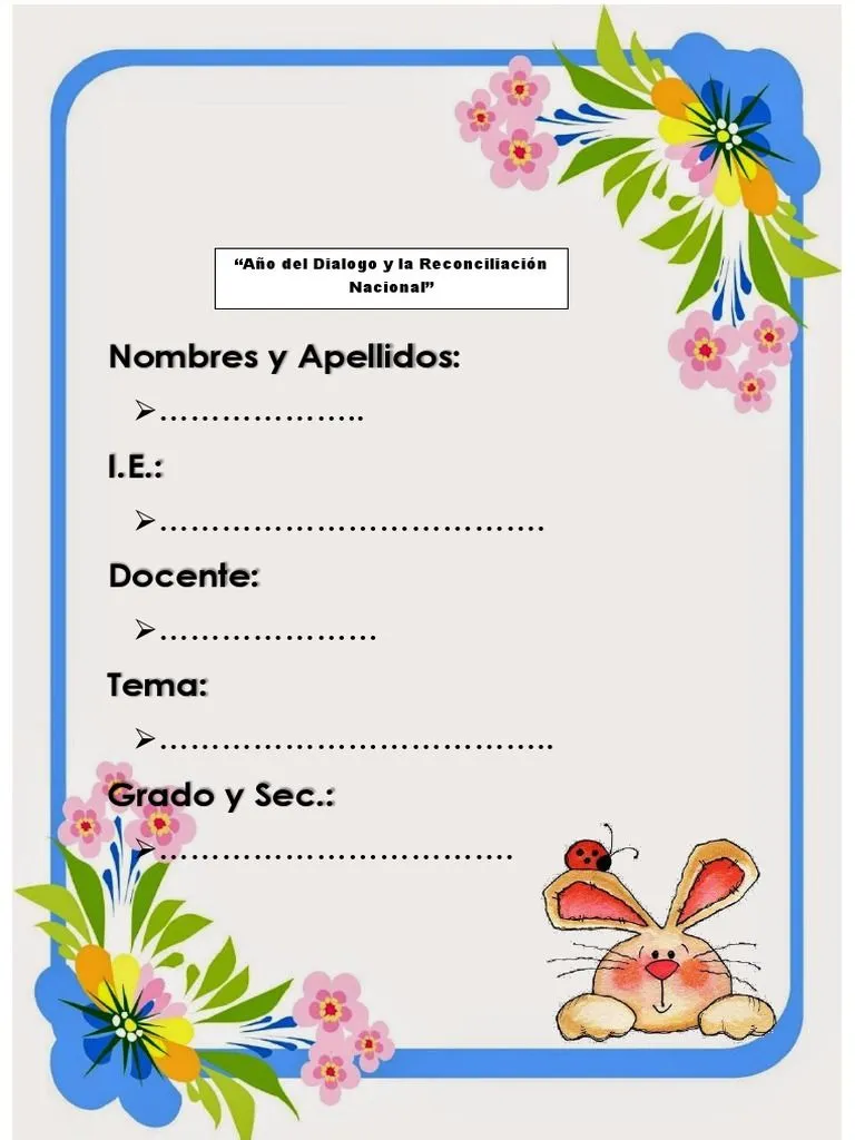 Caratulas Niñas | PDF