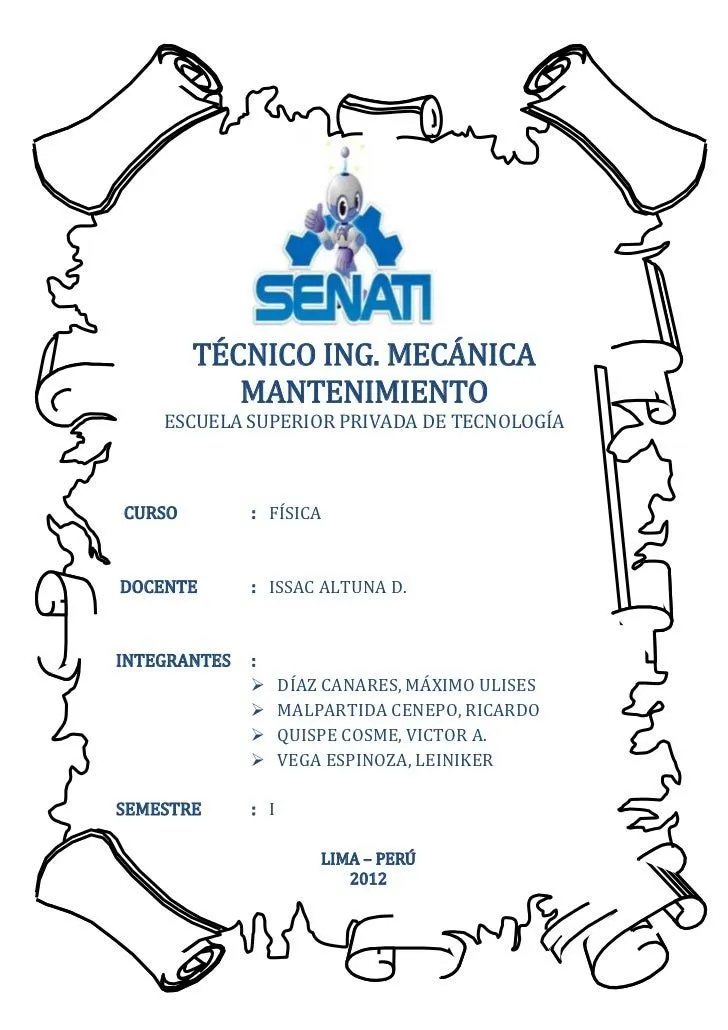 Caratulas del senati - Imagui