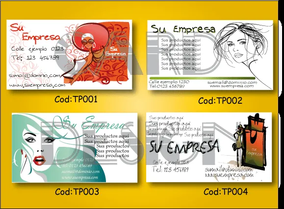 Card Design: TARJETAS PERSONALES