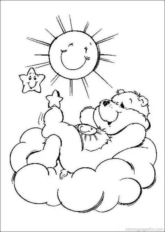 Care Bears Coloring Pages 13 | «APP» REPINS (a-little-everything ...