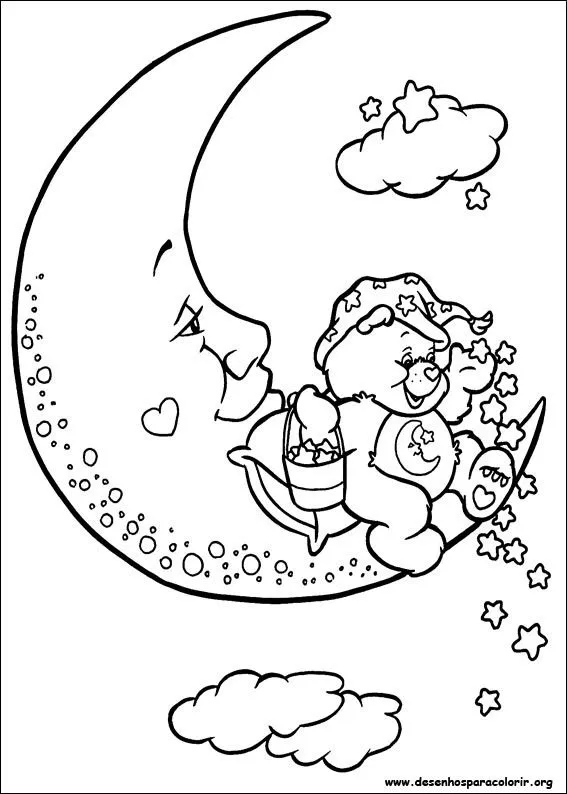 Care Bears | Riscos para colorir e pintar em tecido! | Pinterest