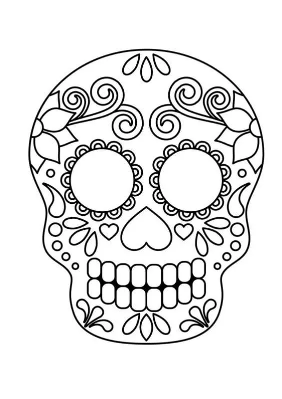 Caretas de calaveras Mexicanas - Manualidades fáciles y coloridas |  Manualidades On