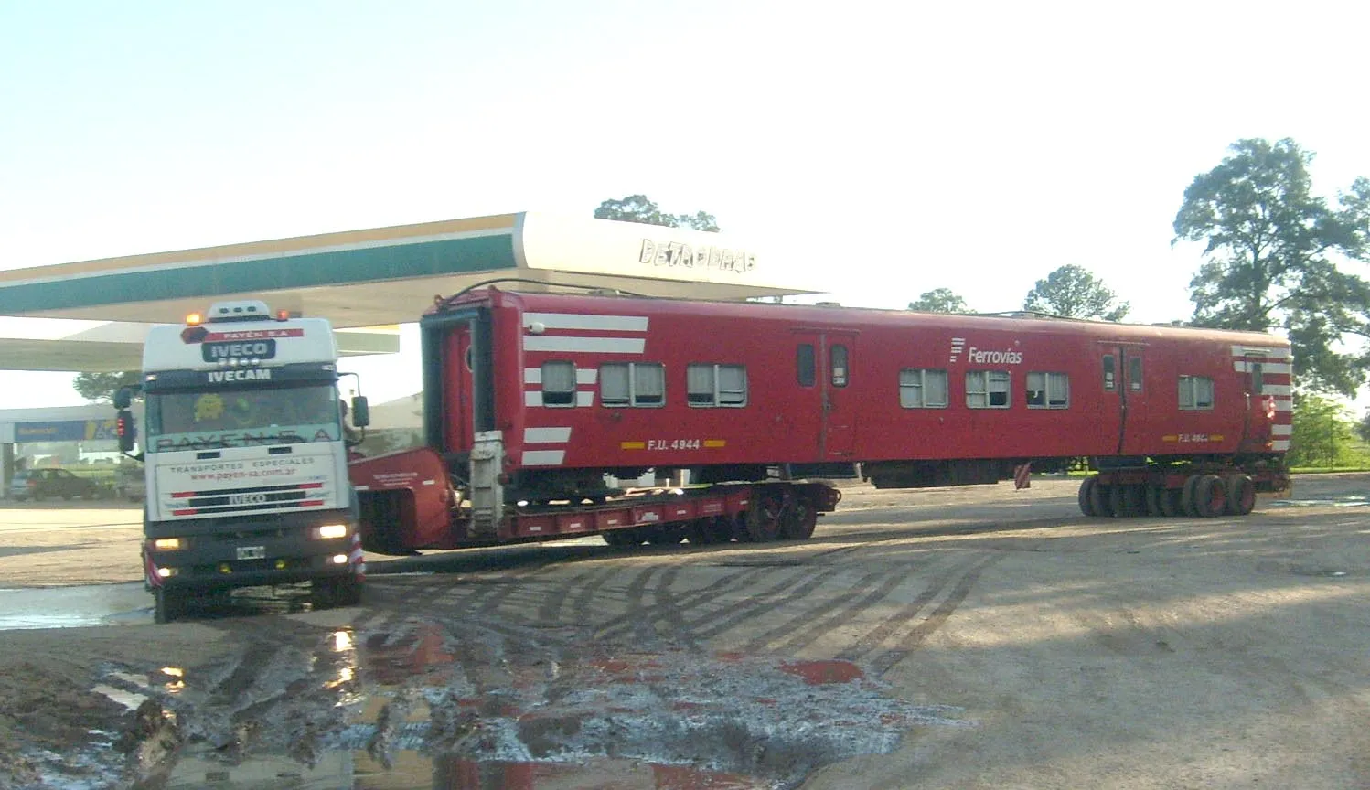 Carga y transporte de vagones. | PAYEN