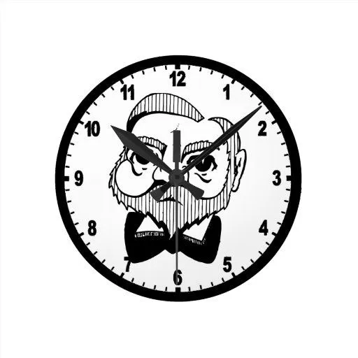 Caricatura Andrew Carnegie Reloj | Zazzle