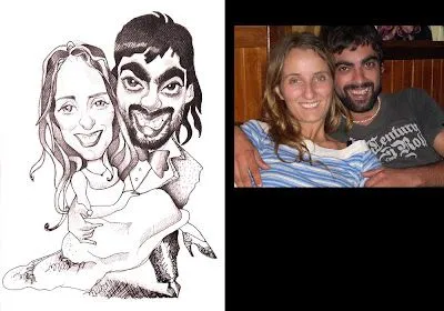 Caricatura de boda | CARICATURAS por encargo