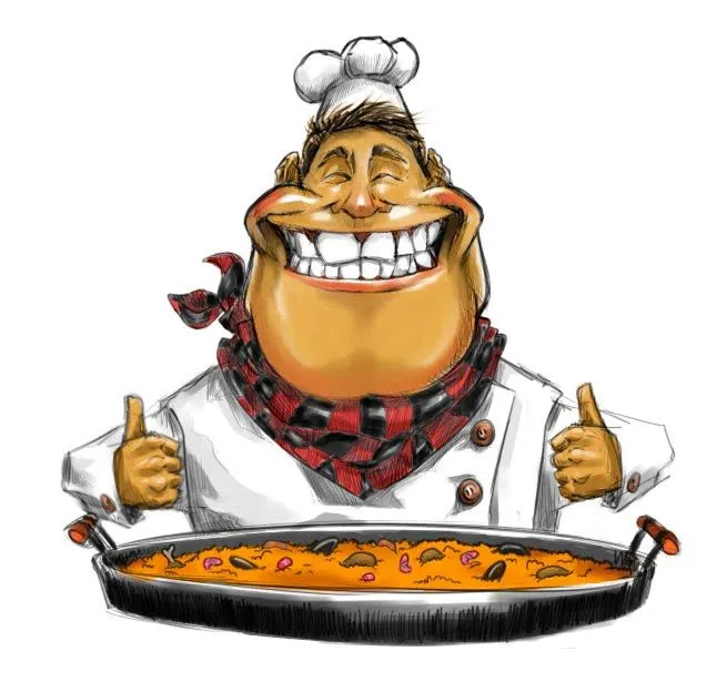 Caricatura de cocinero - Imagui