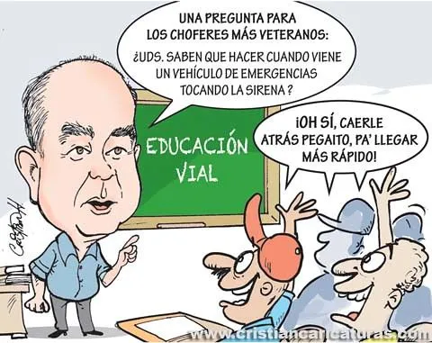 Caricatura educación vial | Flickr - Photo Sharing!