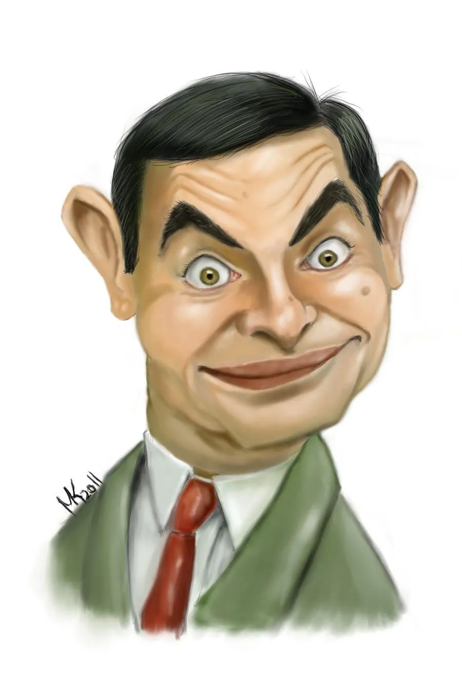 Caricatura de mr bean - Taringa!