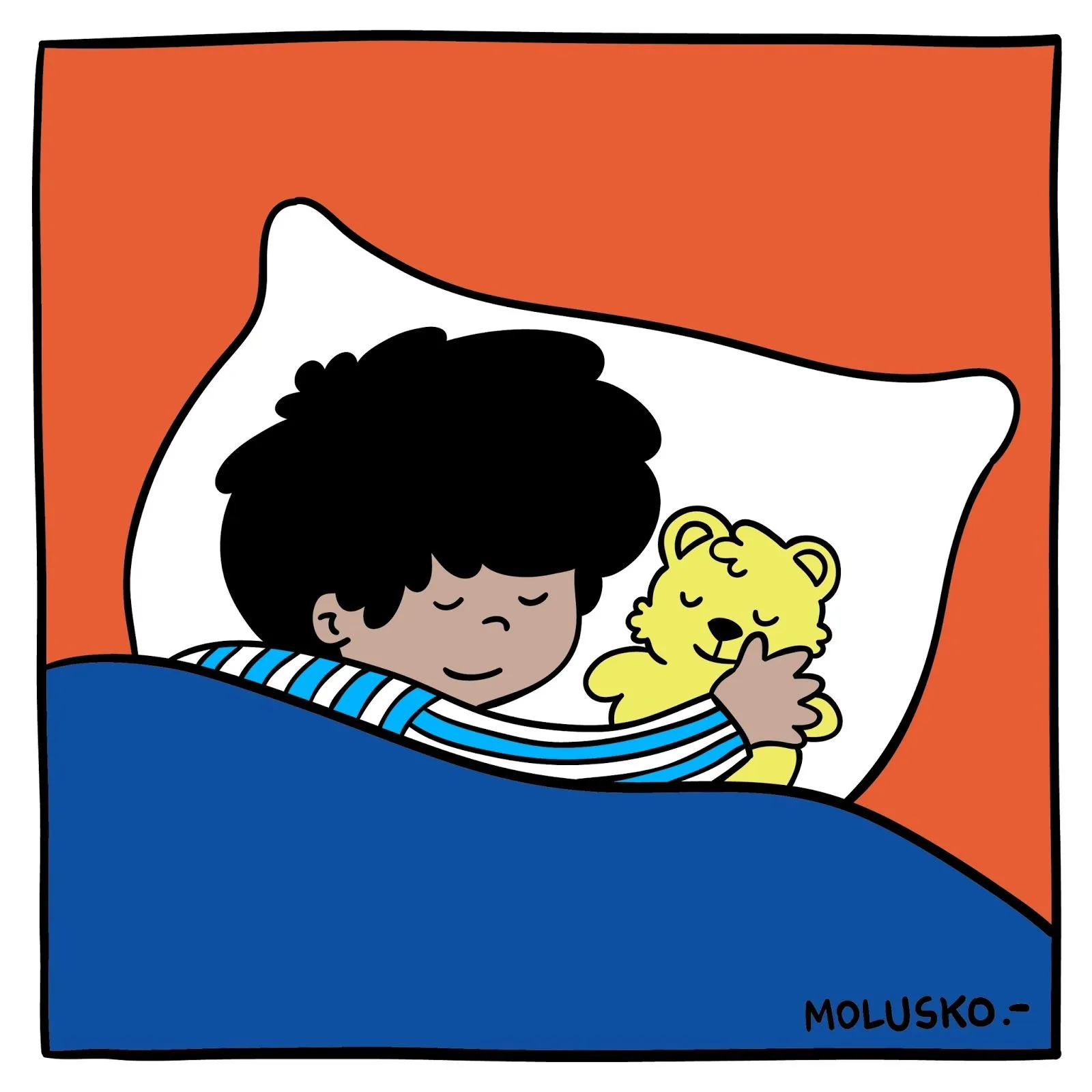 Caricatura niño durmiendo - Imagui