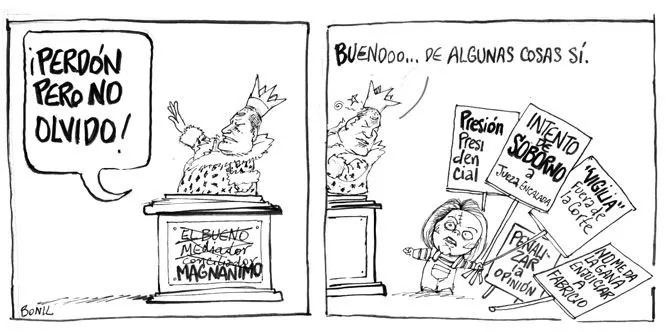 Caricatura periodística de BONIL: febrero 2012