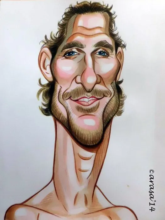 Caricatura de Matthew McConaughey | Caricaturas a la Carta