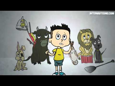 caricatura politica contra el maltrato animal video carton