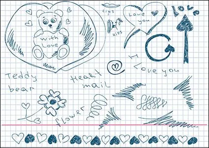 Dibujos a manos de amor - Imagui