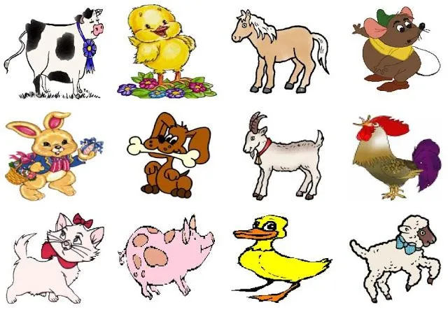 Caricaturas de animales domesticos - Imagui