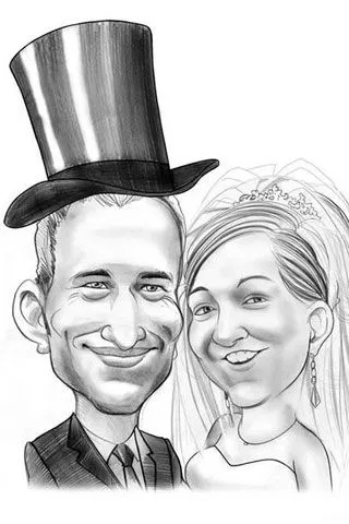 Caricaturas de Parejas