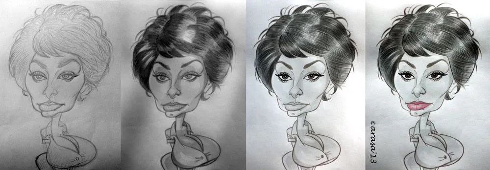 CARICATURAS BONITAS EN BLANCO Y NEGRO - Imagui