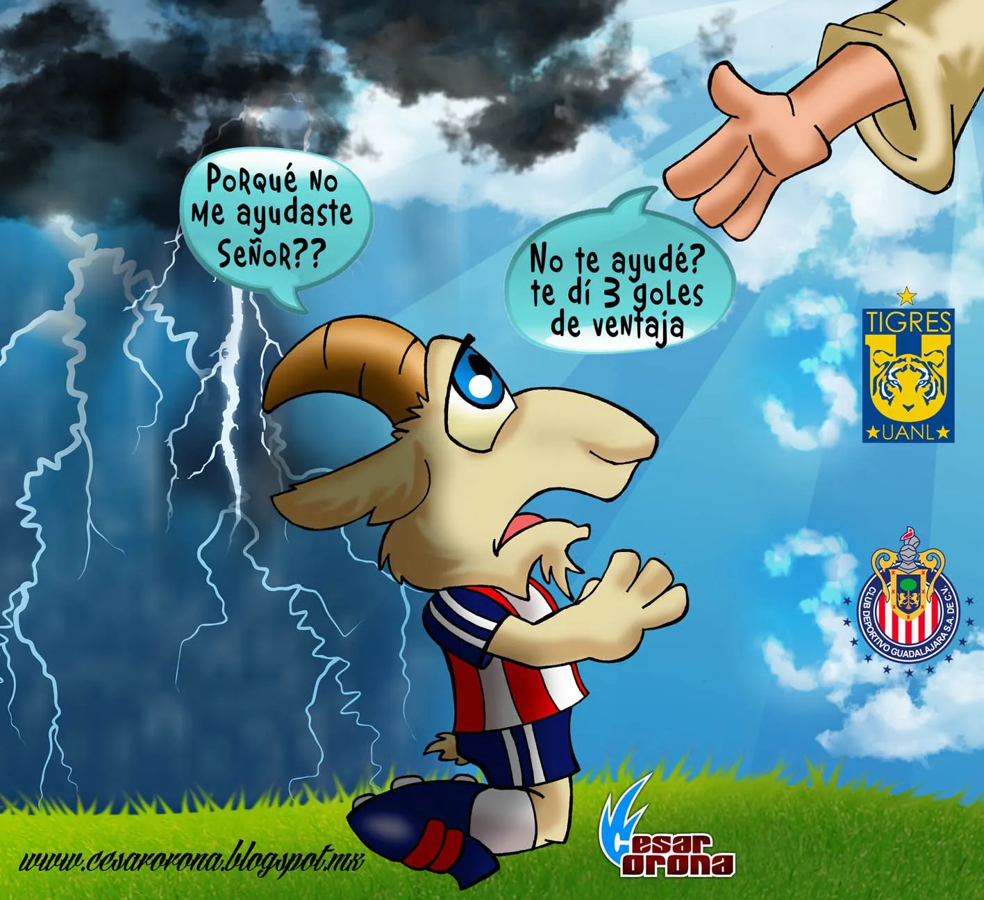 No sólo somos Caricaturas........: Chivas... El Reclamo Sagrado!!