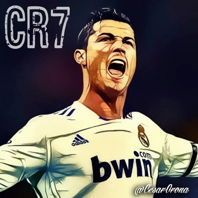 No sólo somos Caricaturas........: Cristiano Ronaldo Real Madrid