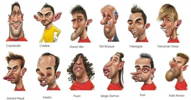 Caricaturas de jugadores - Taringa!