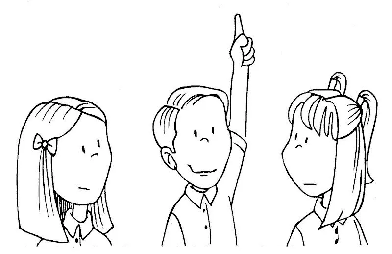 Caricaturas de niños pensando - Imagui