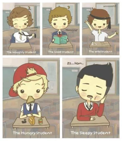 One direction caricaturas tiernas - Imagui