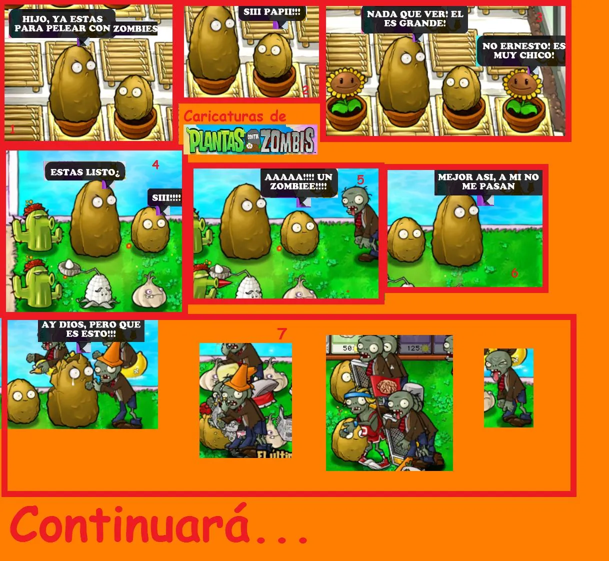 Caricaturas de plants vs zombies - Imagui