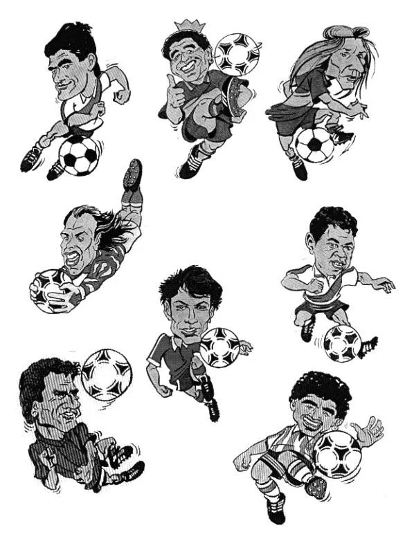 Caricaturas de famosos y futbolistas - Taringa!