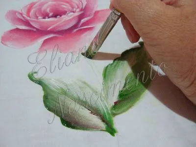 Carioca Arteira por Eliane Nascimento: Como pintar rosas!