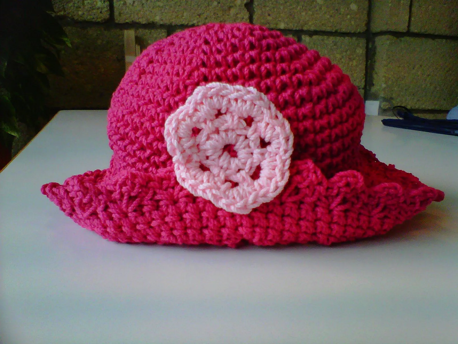 CARISA: SOMBRERO DE CROCHET.