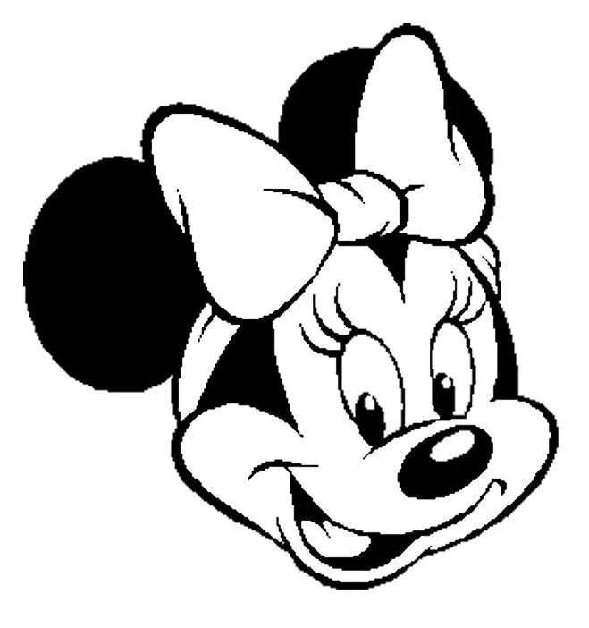 Desenhos do Mickey e da Minie para colorir | Painel Criativo