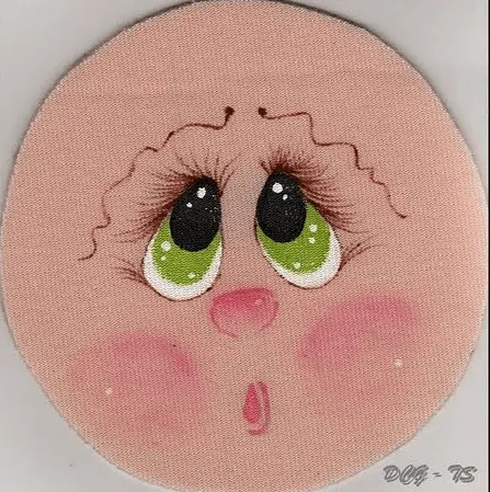Caras de muñecas pintadas - Imagui