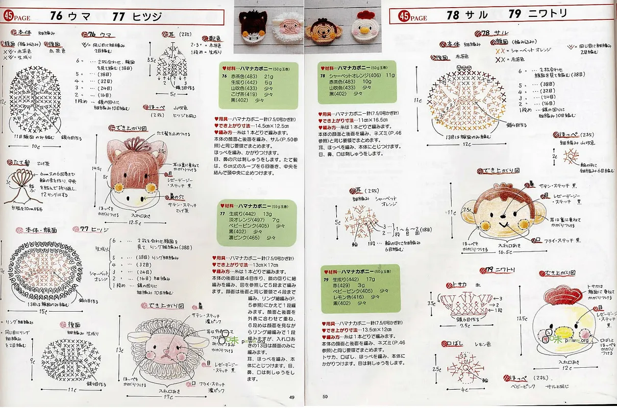 Caritas Patrones de Crochet Infantiles - Patrones Crochet