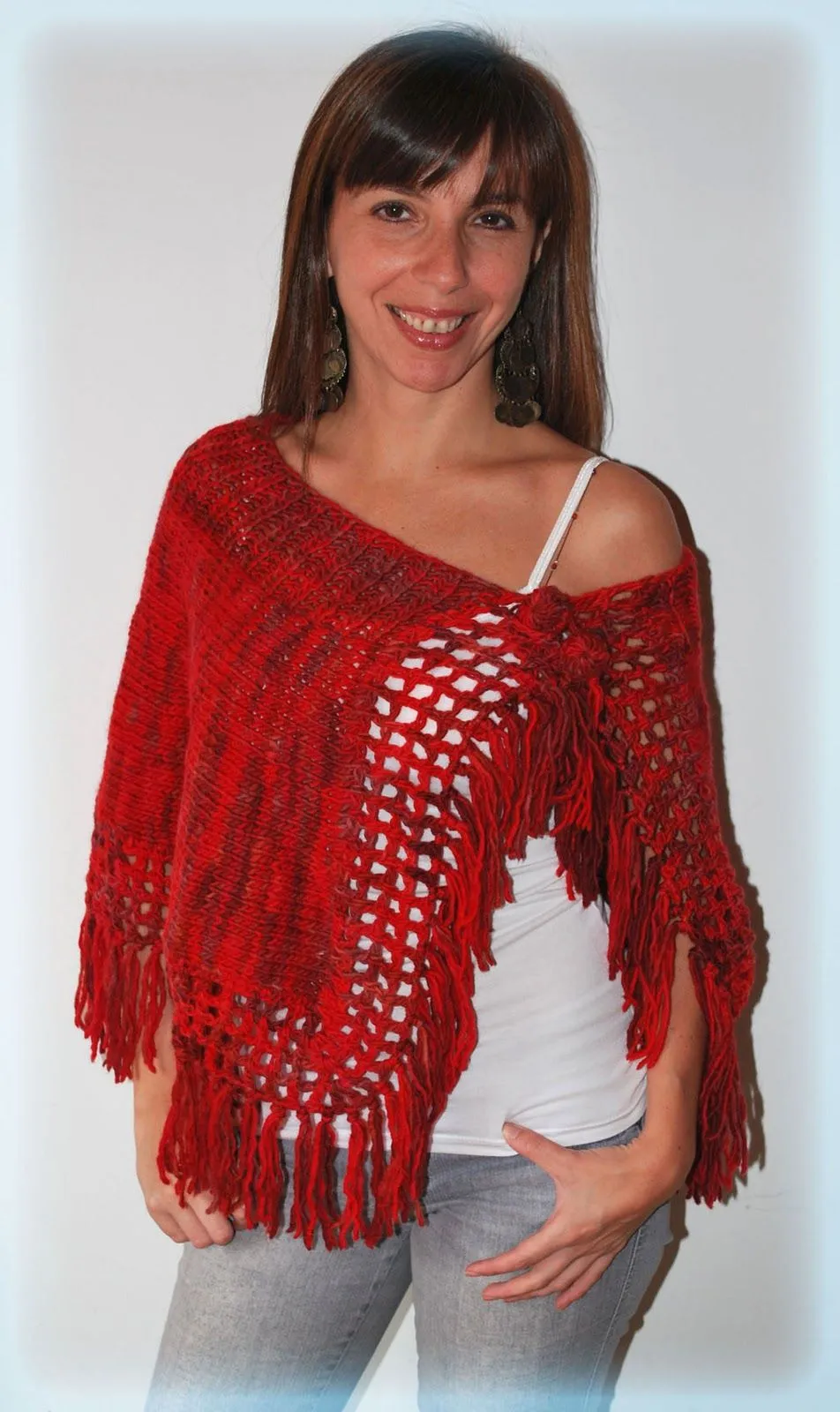 Carla Gatti: Mini poncho canchero (art. 4.1)