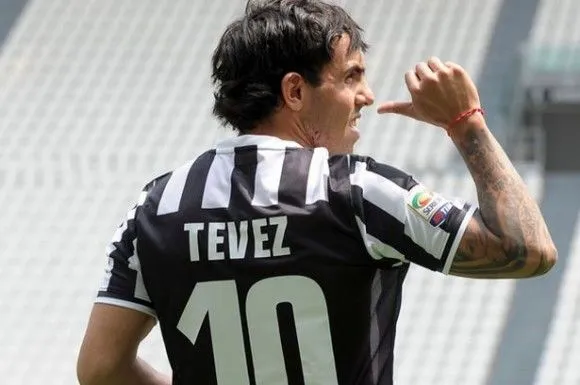 Carlos Tévez asumirá sin presiones el número 10 en la Juventus ...