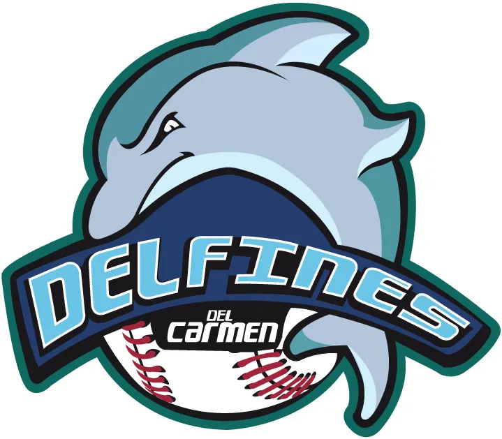 Carmen Delfines Primary Logo - Liga Mexicana de Béisbol (LMB ...