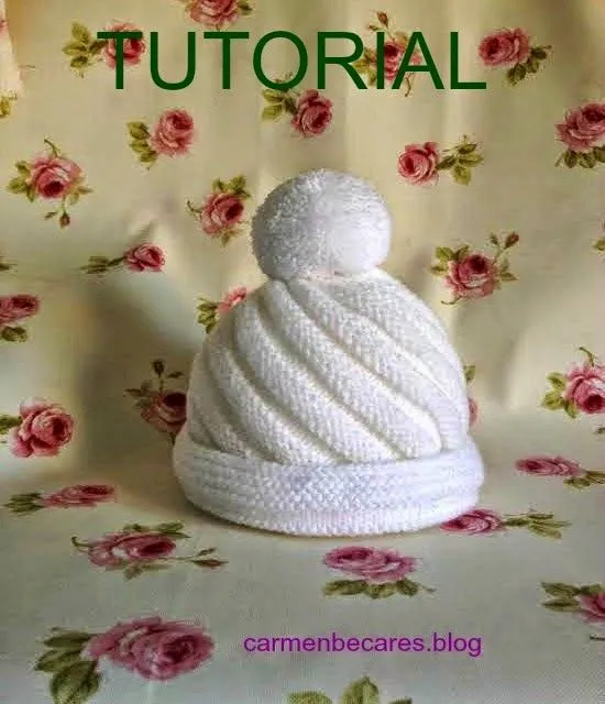 carmenbecares.blogspot.com: GORRITO BEBÉ ( dos agujas). KNITTED ...