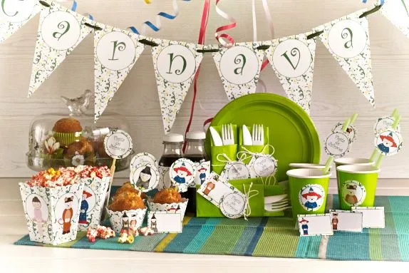 carnaval | Celebralobonito: Banderines y decoración para fiestas ...