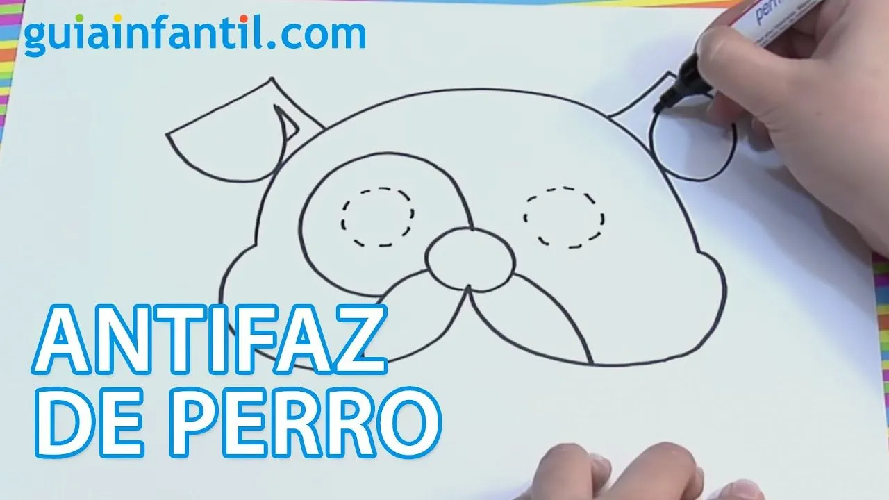 Carnaval para niños. Antifaz de perro - YouTube