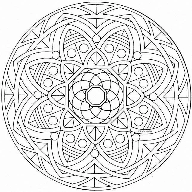 Carne de Diván.: MANDALA PARA PINTAR